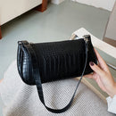 Alligator Pattern Party Wristlet Clutch PU Underarm Bag for Women Shoulder Purse