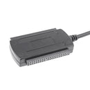 USB2.0 Port to IDE/SATA HDD 2.5/3.5inch HDD Mobile CD Driver Adapter Cable