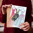 5D Partial Round Diamond Painting DIY Greeting Wedding Cards Party Xmas Decor