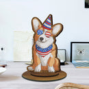 DIY Diamond Painting Ornaments Independence Day Handmade Desk Table Decoratio