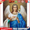 Angel Drawing Frameless DIY Oil Paint by Numbers Canvas Home Decoration Kit