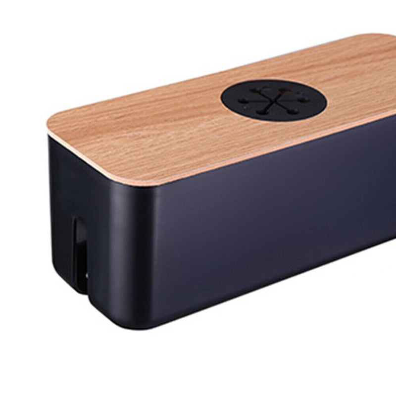Data Cable Storage Box Wooden Mobile Phone Computer Tablet Charging Line Ca