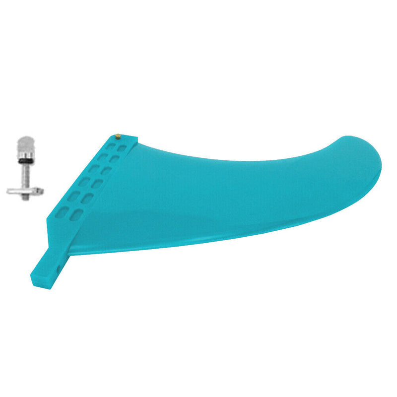 9in Surfing Tail Fin Removable Paddle Rudder Surfboard Stabilizer (Blue) Newly