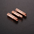 20pcs MIG Welding Nozzle Contact Tips Gas Diffuser Connector Holder (1.0) Newly