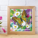 #A Partial Special Shaped Drill Diamond Mosaic Butterfly Series Kit Rhinestone D