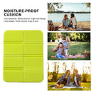 Camping Cushion Seat Foldable Picnic Foam Pads Waterproof (Fruit Green)