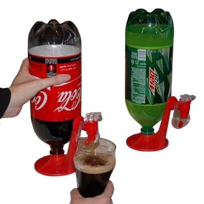 Soda Dispenser Bottle Coke Upside Down Drinking Water Dispense Machine Home Bar
