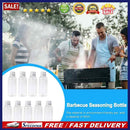 9pcs 50ml Empty Spice Bottles Set with Aluminum Cover PET Dispenser Bottles
