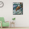 Partial Cross Stitch 2 Strands Printed Animal Pattern Needlework Kits Wall