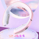 #A Mini Hanging Neckband Fan Portable Cold Air Fan USB Rechargeable Hands Free F