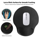 Laptop Soft Ergonomic SBR Non Slip Mouse Pad Wrist Support Mice Mat Wrist Rest