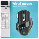 Professional Wired Mouse Mechanical Mouse Gamer RGB Mice for PC Notebooks