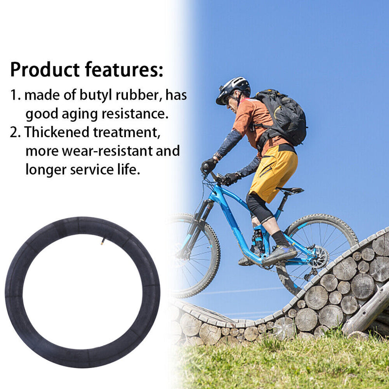 BMX Bike Tire 20/24/26 inch Inner Tubes MTB Bicycle Cycling Tire Rubber Tube