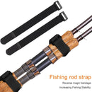 20pcs Nylon Fishing Rod Loop Belts Fastening Strap Rope Holder Suspenders H
