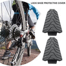 Road Bike Clipless Pedal Cleat Protective Cover Pedals Cleats Pads (SPD) Newly