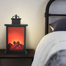 Flame Effect LED Lights Battery Simulated Fireplace Halloween Xmas Outdoor Decor