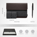 HOMIEE LP1501BR 15.6 inch PU & Felt Laptop Sleeve Newly