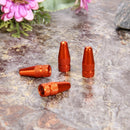 4pcs Presta Valve Stem Caps+ 4pcs Valve Cores+ Wrench Tool Kit (Red) Newly