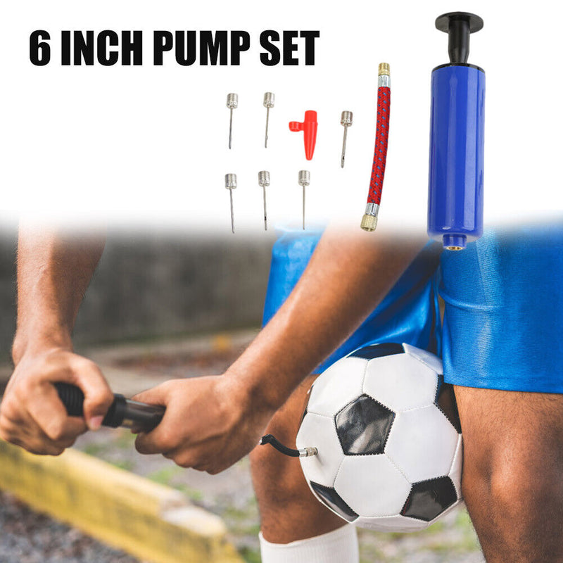 10pcs/set Multifunctional 6 inch Bicycle Tire Ball Pump Portable Air Inflator
