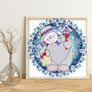 5D DIY Partial Drill Special Shape Christmas Rhinestone Diamond Drawing Kit
