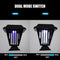 LED Solar Mosquito Killer Lamp Outdoor Waterproof Lawn Stake Night Lights Newly