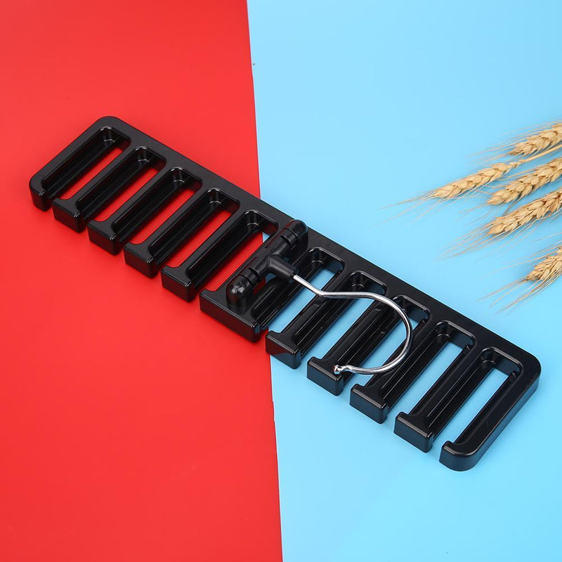 Plastic Tie Waistband Scarf Storage Rack Closet Wardrobe Organizer Hanger S