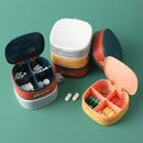 For Purse or Pocket Cute Pill Organizer Portable Daily Small Pill Box