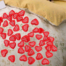 Heart Shape Wedding Room Decorations Sponge Petals Day Rose Petals P9G7