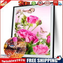 5D DIY Diamond Painting Rose Cross Stitch Embroidery Rhinestones Mosaic Kit