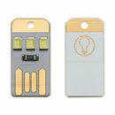 Bank Computer Night Camping Eqpment Pocket Card Lamp Ultra Low Powers LED Light