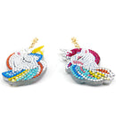 2x DIY Full Special Shape Diamond Painting Keychain Bag Decor Kit (DYSK11)