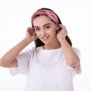 Women Running Cross Headdress Fitness Wide Headband Print Headwear Headdress