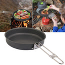 Hiking Ultralight Grill Camping Frypan Non-Stick Frying Pan Titanium Fry Pan