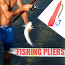 Plastic Fishing Pliers Gripper Body Grip Grabber Fishing Clip Clamp (Red) Newly