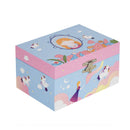 Children Girls Jewelry Storage Music Box Exquisite Paper Musical Boxes Mechan