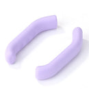 2pcs Brake Handle Lever Covers Scooter Antiskid Handle Protector (Purple) Newly