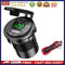 DC 12V-24V Dual USB Car Phone Charger QC 3.0 PD Quick Charging Socket Adapter