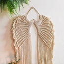 Home Decoration Wall Art Hand-woven Tapestry Angel Wings Tapestry Wall Hanging