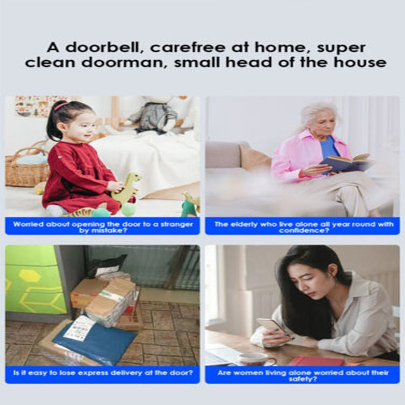 Volume Intelligent Home Doorbells Video Doorbell Wireless WiFi Door Bells