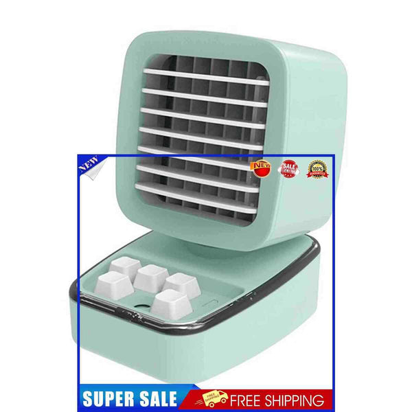 #A USB Air Cooler - Water Cooled Air Conditioner Fan Humidifier for Home Office