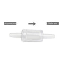 10pcs Tracheal Check Valve Fish Tank Non Return Air Pump (Transparent L) Newly