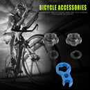 2x Bicycle French Valve Nuts with Spanner Gasket MTB Repair Kit Accessories