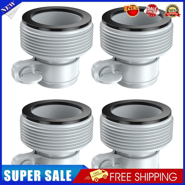1.25 inch to 1.5 inch Pool Pumps Adapters Hose Connector Cleaning (4pcs)