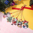 Christmas Diamond Pendant 5D DIY Mosaic Kit Double-sided Rhinestone Decorat