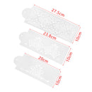 Baking Mould Cupcake Stencil Cake Lace Border Cake Decorating Tool Fondant Mold