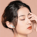 H01 Business Bluetooth-compatible Earphone Single Wireless Earphone (White)