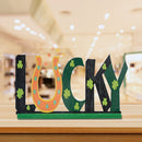 Scene Layout Crafts Decoration Cute St. Patrick's Day Lucky Shamrocks