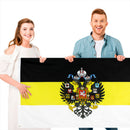 90x150cm Russian Empire Imperial President Flag Black Yellow White Russia Banner