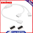4-Pin RGB Splitter Extension Cable Connector Cord for 3528 5050 LED Strip Light
