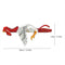 Creative Chicken Outdoor Statues Fence Decor Crafts Chicken Sculpture Garde